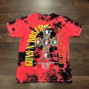 Guns n Roses tie dye shirt